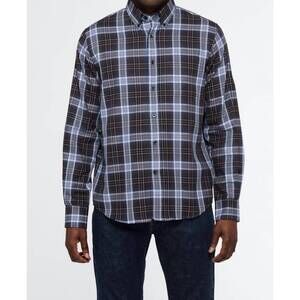 NEW C.O.F. STUDIO button down lightweight shirt in pale blue